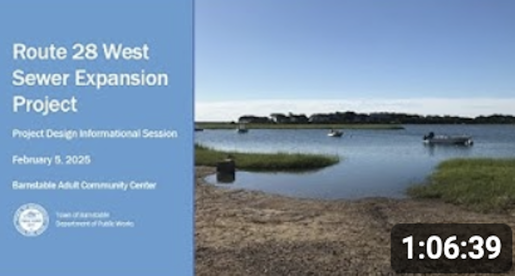 Rt 28 West Sewer Expansion Info Session