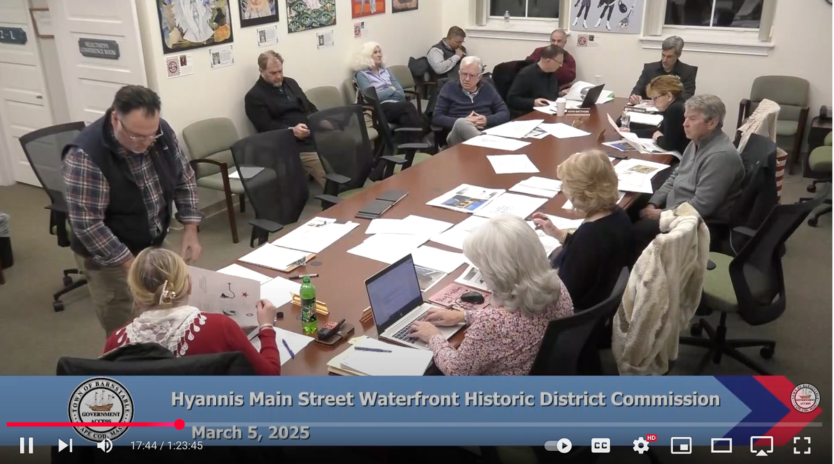 Hyannis Main St. Waterfront Historic District Commission | March 5, 2025